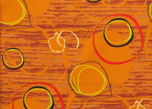 Set Cuscini Coprisedia Imbottiti Sfoderabili Modello Canyon Made In Italy - Aletta 6Pz - Arancio