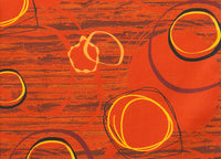 Set Cuscini Coprisedia Imbottiti Sfoderabili Modello Canyon Made In Italy - Fascia Quadrata 4Pz - Bordeaux