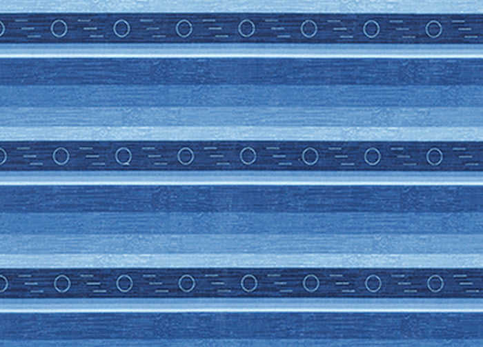 Set Cuscini Coprisedia Imbottiti Sfoderabili Modello Colorado Made In Italy - Morbidone 4Pz - Blu