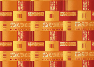 Set Cuscini Coprisedia Imbottiti Sfoderabili Modello Eldorado Made In Italy - Aletta 6Pz - Arancio