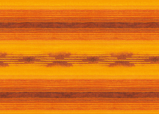 Set Cuscini Coprisedia Imbottiti Sfoderabili Modello Ikarus Made In Italy - Fascia Rotonda 4Pz - Arancio