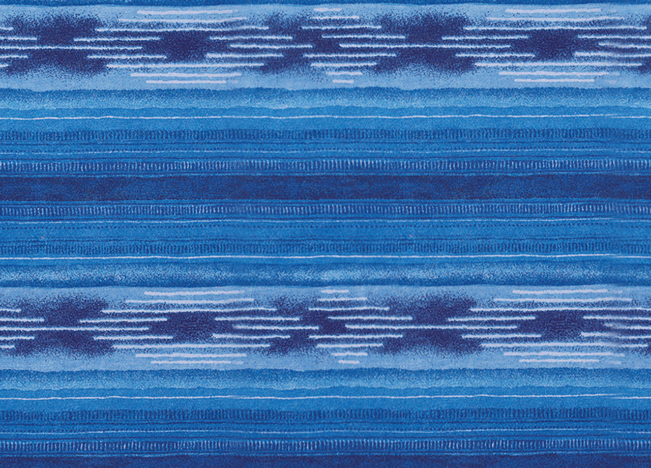 Set Cuscini Coprisedia Imbottiti Sfoderabili Modello Ikarus Made In Italy - Fascia Rotonda 4Pz - Blu