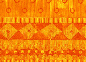 Set Cuscini Coprisedia Imbottiti Sfoderabili Modello Sequoia Made In Italy - Aletta 6Pz - Arancio