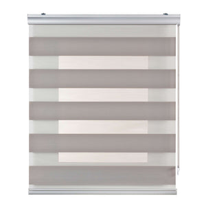 Tenda a Rullo giorno / notte Premium Con Finiture premium Grigiopietra 120x250 cm