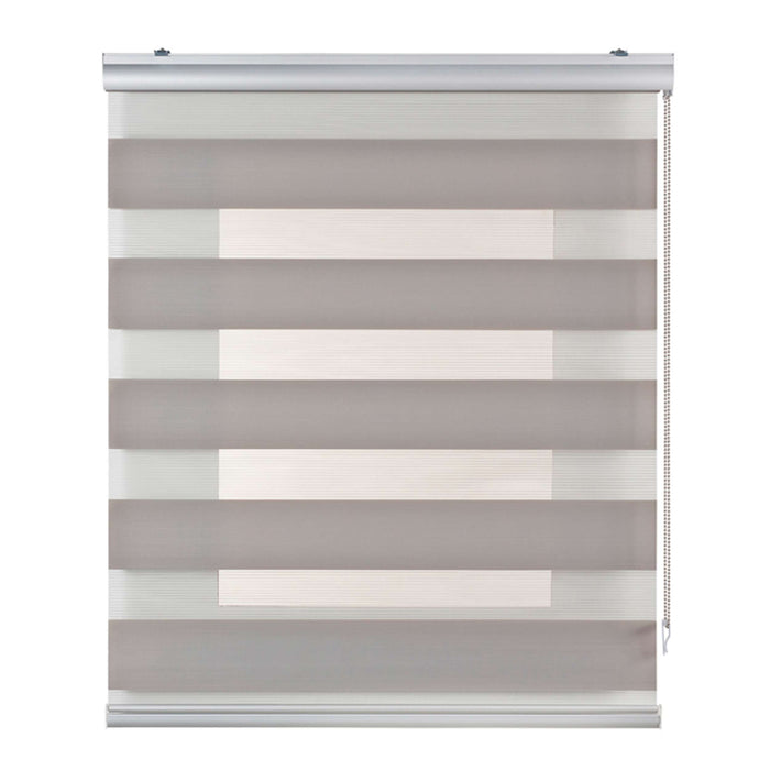 Tenda a Rullo giorno / notte Premium Con Finiture premium Grigiopietra 120x250 cm