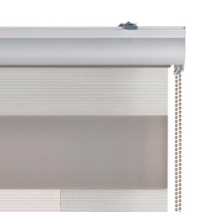 Tenda a Rullo giorno / notte Premium Con Finiture premium Grigiopietra 100x250 cm