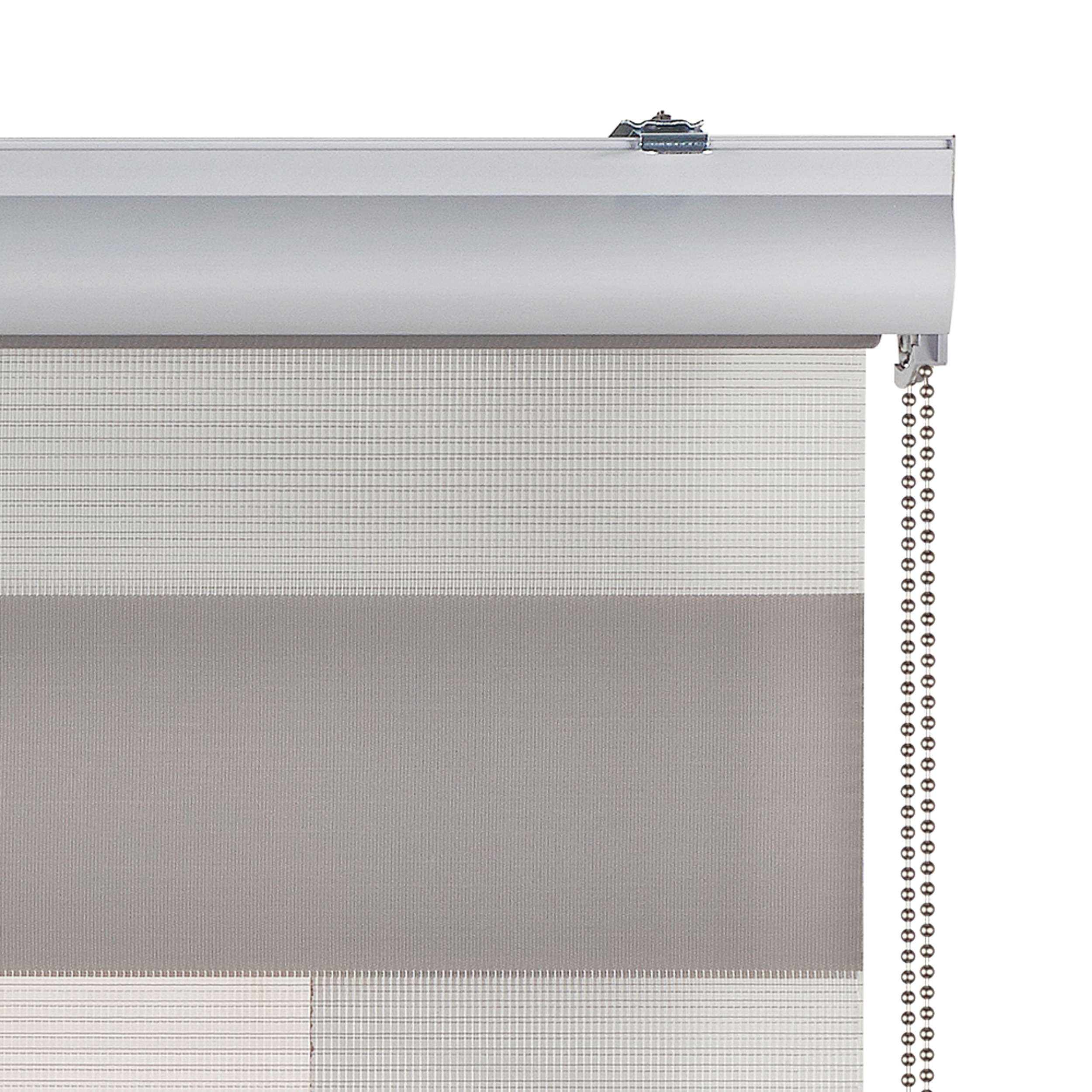Tenda a Rullo giorno / notte Premium Con Finiture premium Grigiopietra 120x250 cm