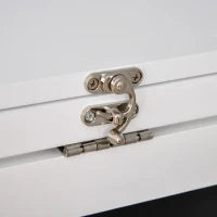 Scrivania PC Pieghevole con Libreria a 9 Ripiani in Legno e Metallo, 98x51x153 cm, Bianco