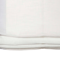 Tenda a Pacchetto Senza Astine Bianco 105x250 cm