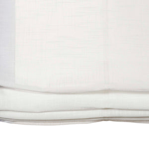 Tenda a Pacchetto Senza Astine Bianco 105x250 cm