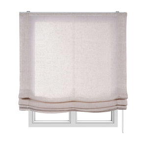 Tenda a Pacchetto Senza Astine Beige 180x175 cm