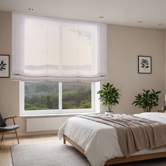 Tenda a Pacchetto Senza Astine Beige 60x175 cm