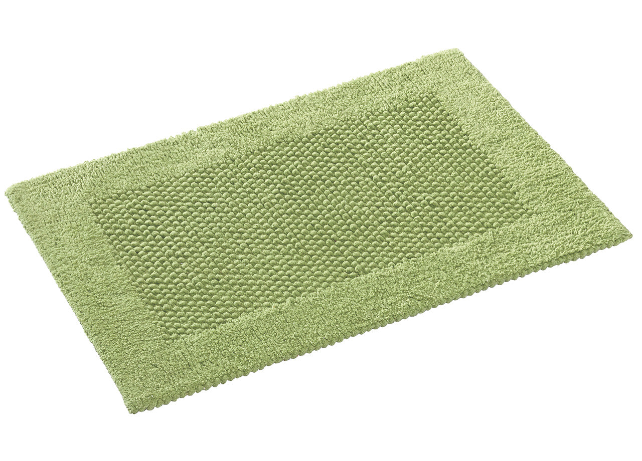 Tappeto Da Bagno Disegno Pois - 65x130 - Verde