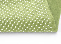 Tappeto Da Bagno Disegno Pois - 65x130 - Verde