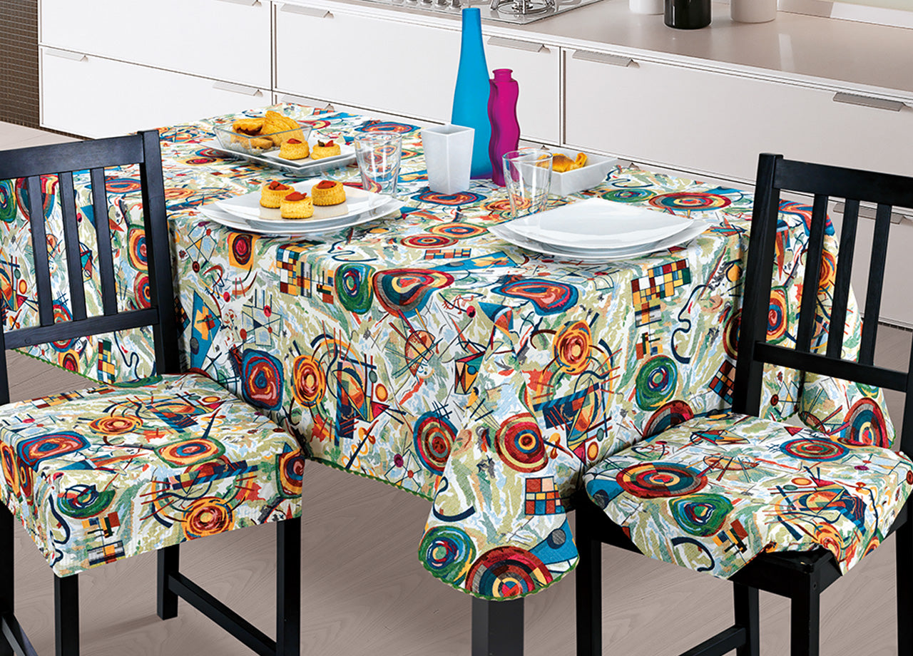 Set Cuscini Coprisedia Imbottiti Sfoderabili Modello Picture Made In Italy - Aletta 6Pz - Blu