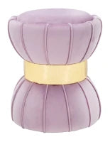 Sgabello Flower cm Rosa cm Ø 40X44