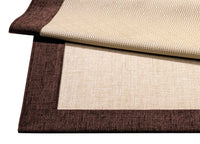 Tappeto Da Salotto E Da Camera Disegno Intreccio - 110x160 - Blu