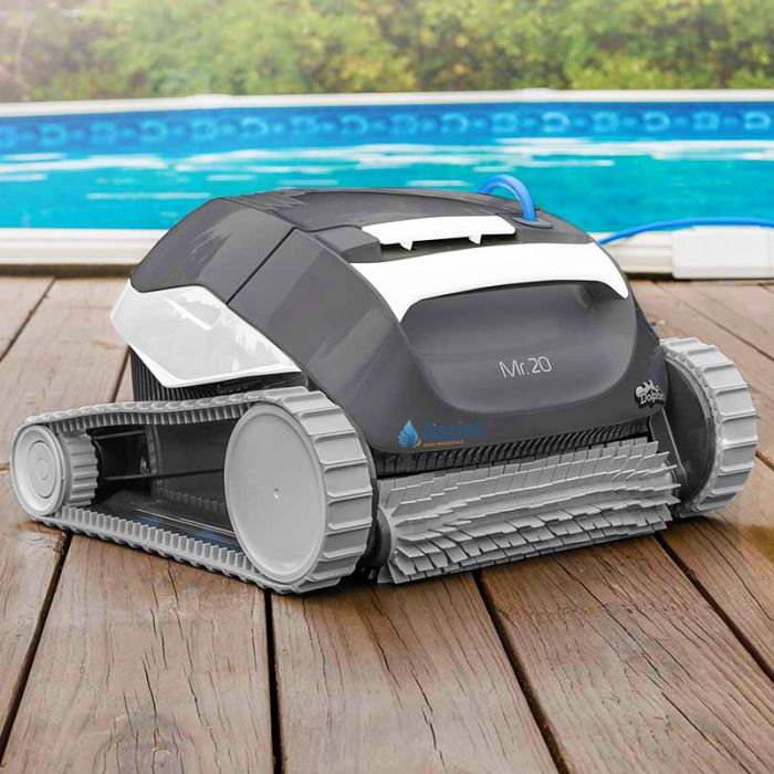 Robot Piscina Dolphin Mr. 20 Premium Con Carrello E Copertura Protettiva