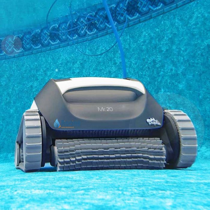 Robot Piscina Dolphin Mr. 20 Premium Con Carrello E Copertura Protettiva