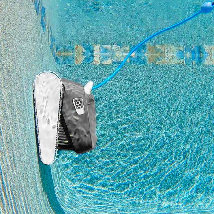 Robot Per Piscina Dolphin Mr. 40i By Maytronics Con Trasformatore Digitale Iot E Carrello