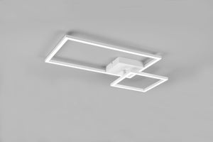 PADELLA PLAFONIERA LED 25W 3000lm, 4000K BIANCA CON SNODO DIMMERABILE CON INTERRUTTORE L. 63,5CM