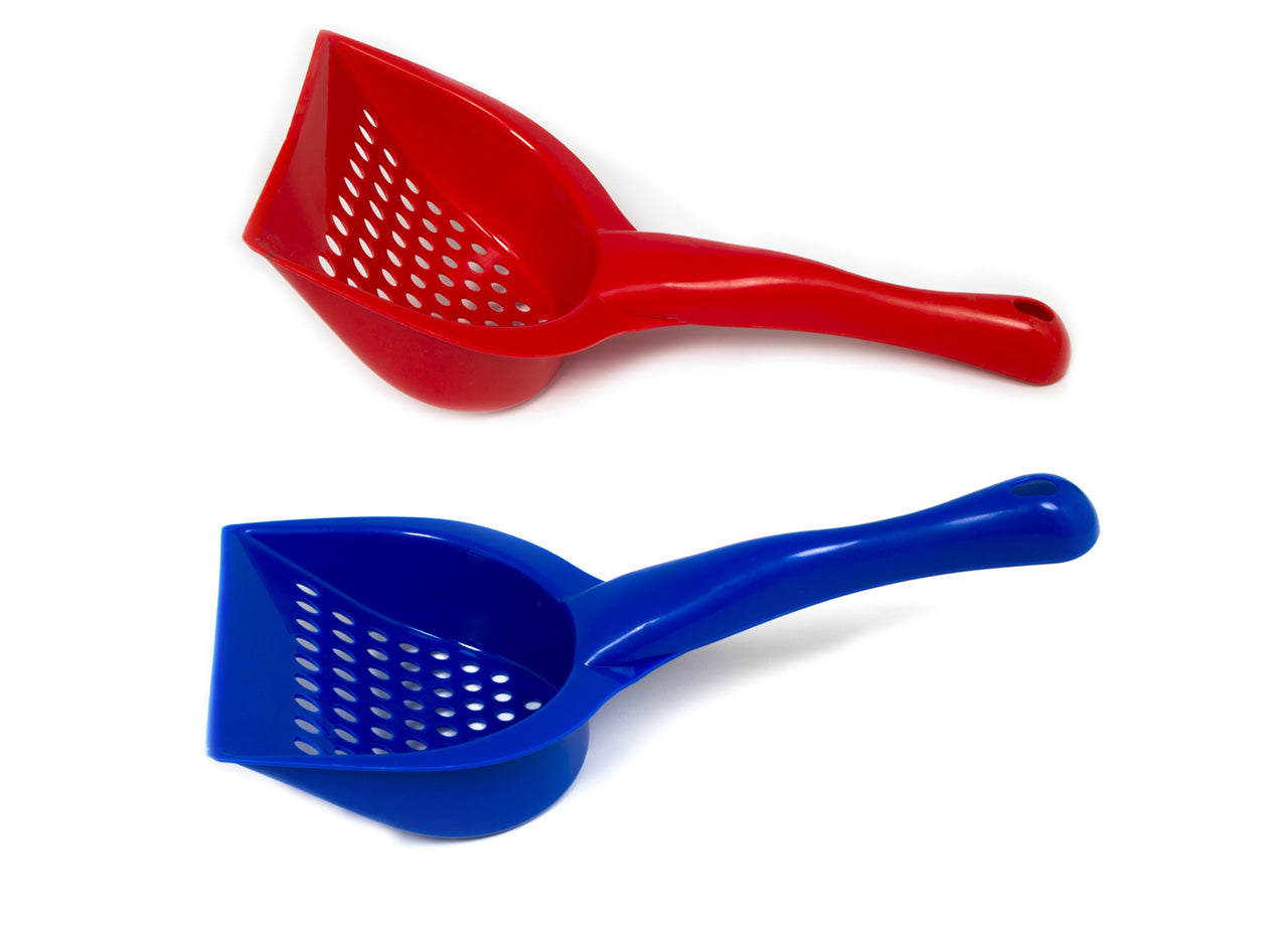 Paletta Pulizia Lettiera Gatti Setaccio Con Piccoli Fori Modello Felix - Paletta - Blu