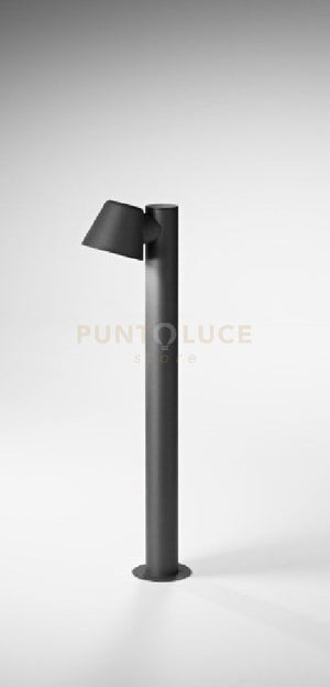 PALETTO DA ESTERNO MALTA ANTRACITE 1 LUCE ATTACCO GU10 H.70CM