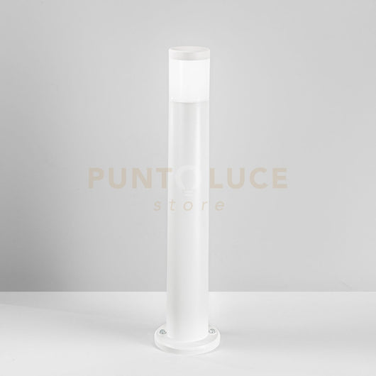 PALETTO FOCUS BIANCO TONDO 1 LUCE ATTACCO GU10 IP65 17,5X77,5CM