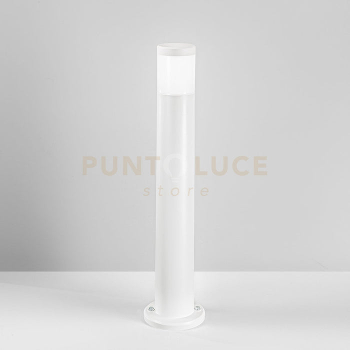 PALETTO FOCUS BIANCO TONDO 1 LUCE ATTACCO GU10 IP65 17,5X77,5CM