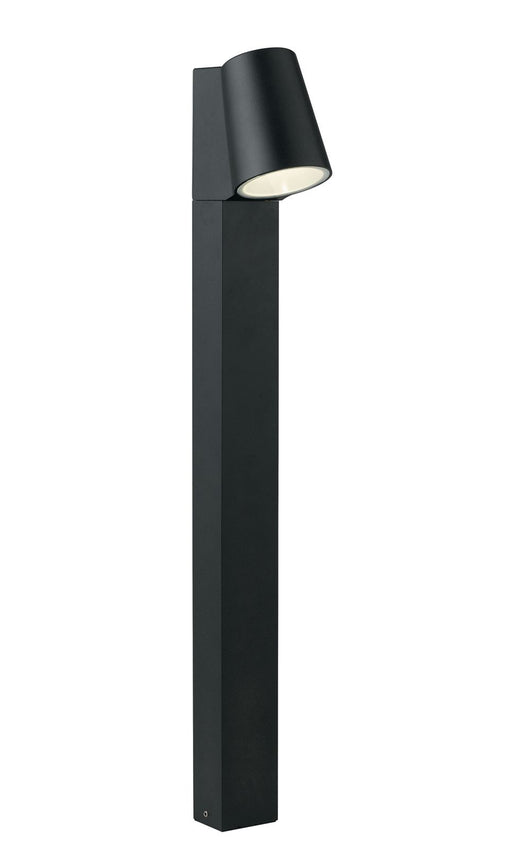 PALETTO LED SINTESI NERO 6W 400LM 4000K IP44 7,6X12X62,5CM