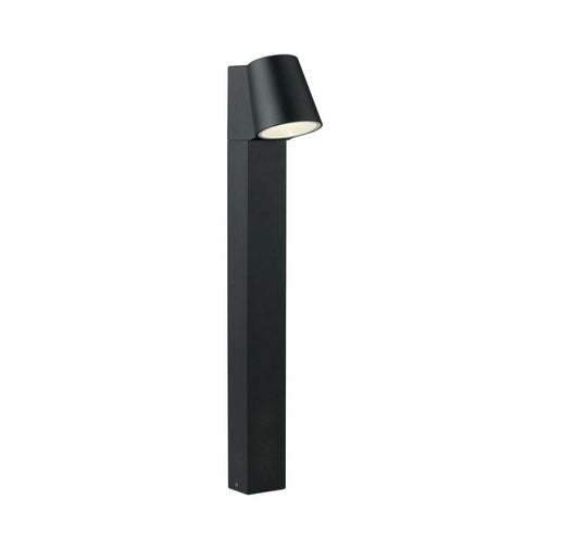 PALETTO LED SINTESI NERO 6W 400LM 4000K IP44 7,6X12X62,5CM
