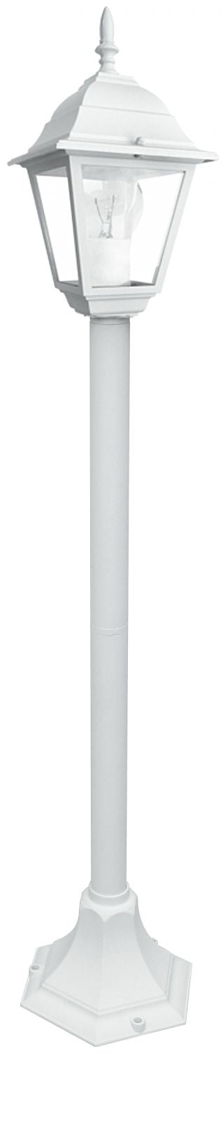 PALETTO ROMA BIANCO 1 LUCE ATTACCO E27 IP44 14,6X14,6X104CM