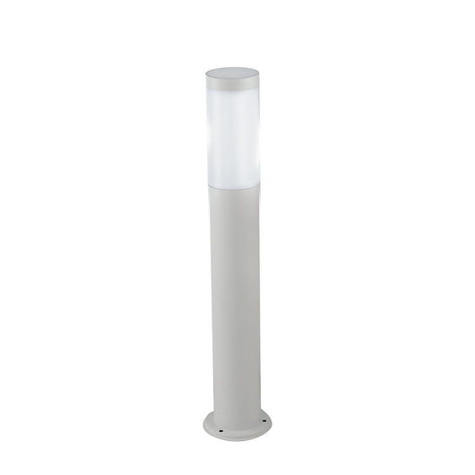 PALETTO TOKYO BIANCO 1 LUCE ATTACCO E27 IP44 11,5X70CM IN ACCIAIO INOX