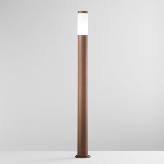 PALETTO TOKYO BRONZO 1 LUCE ATTACCO E27 IP44 11,5X110CM IN ACCIAIO INOX