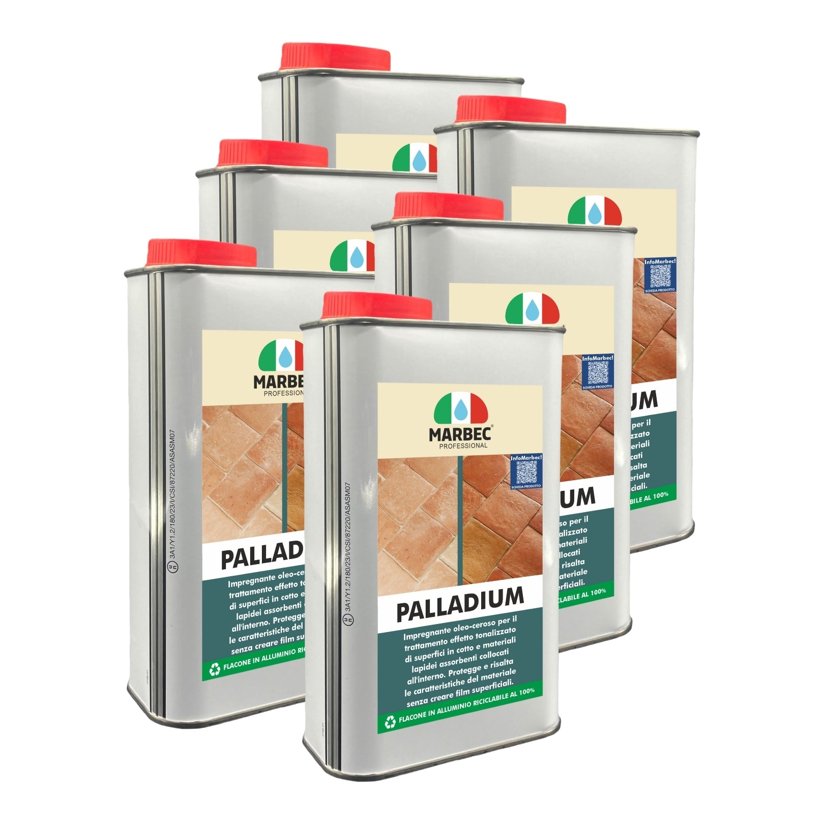 Trattamento cotto PALLADIUM   1LTx6Pz