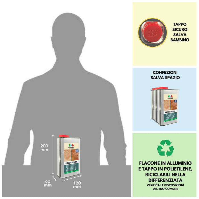 Trattamento cotto PALLADIUM   1LTx6Pz