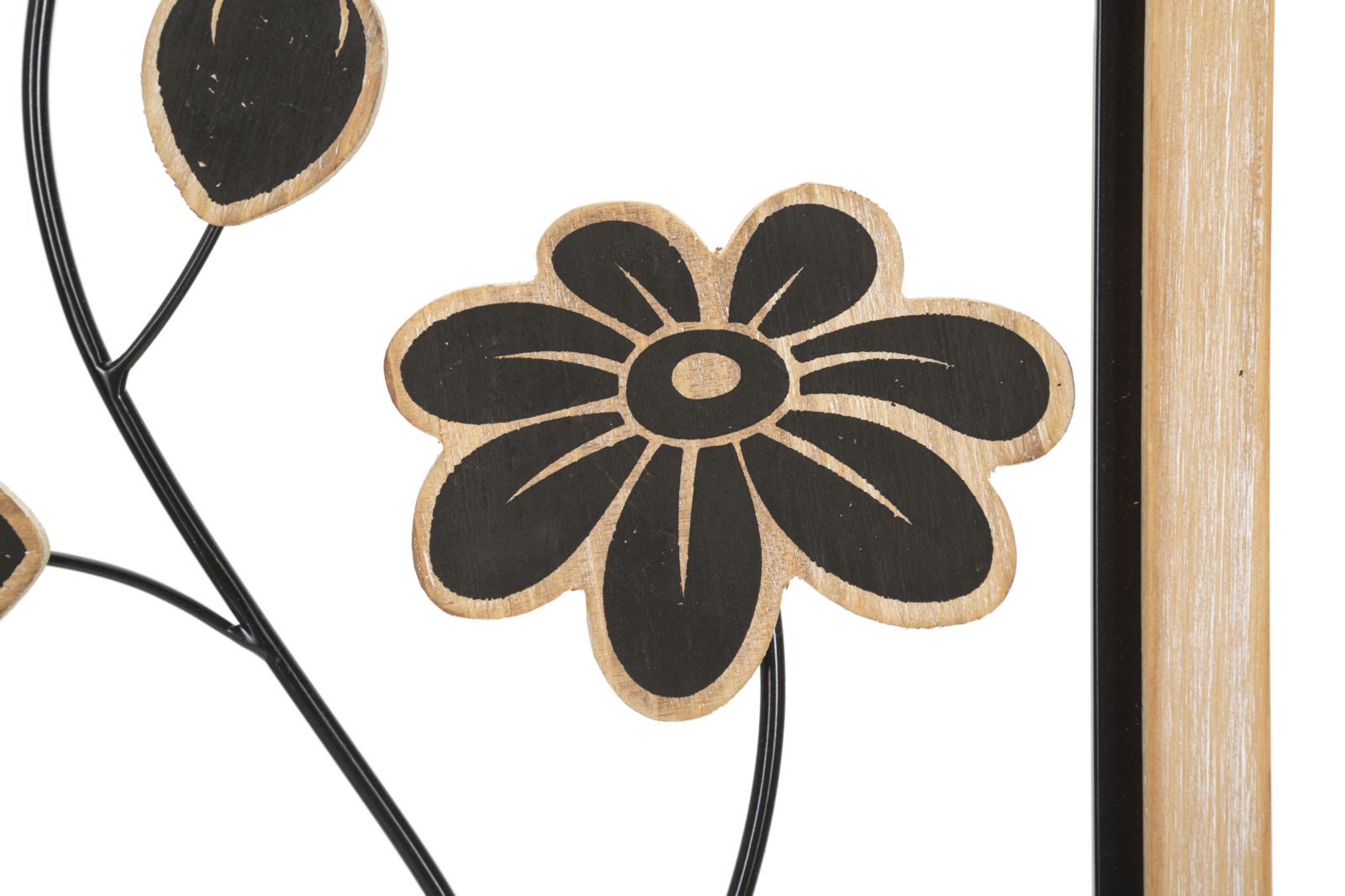 PANNELLO IN FERRO E LEGNO GIRISH -B- CM 30X2,5X60