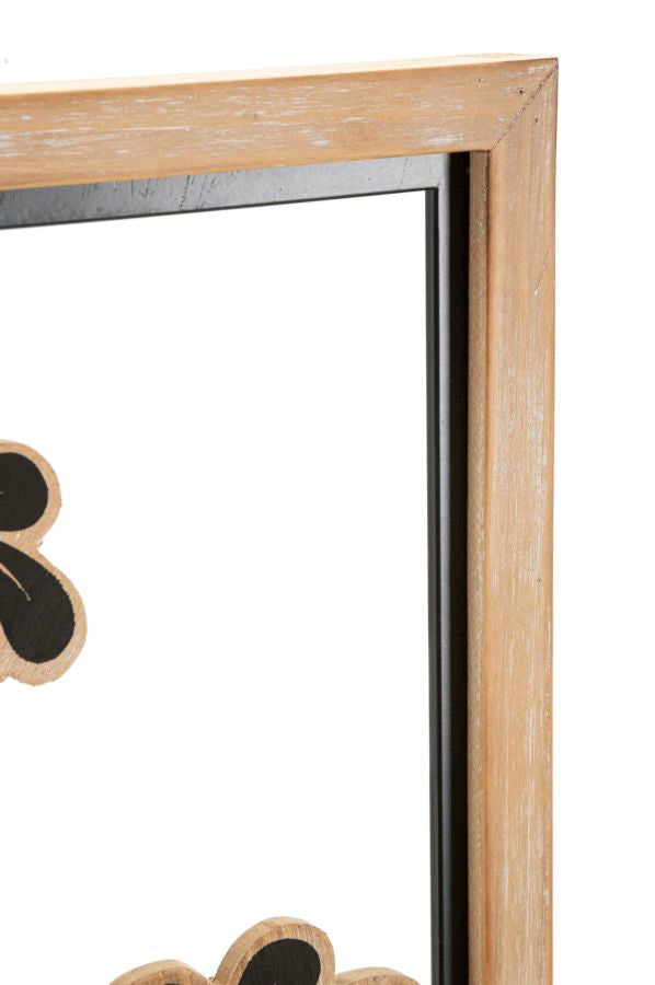 PANNELLO IN FERRO E LEGNO GIRISH -B- CM 30X2,5X60