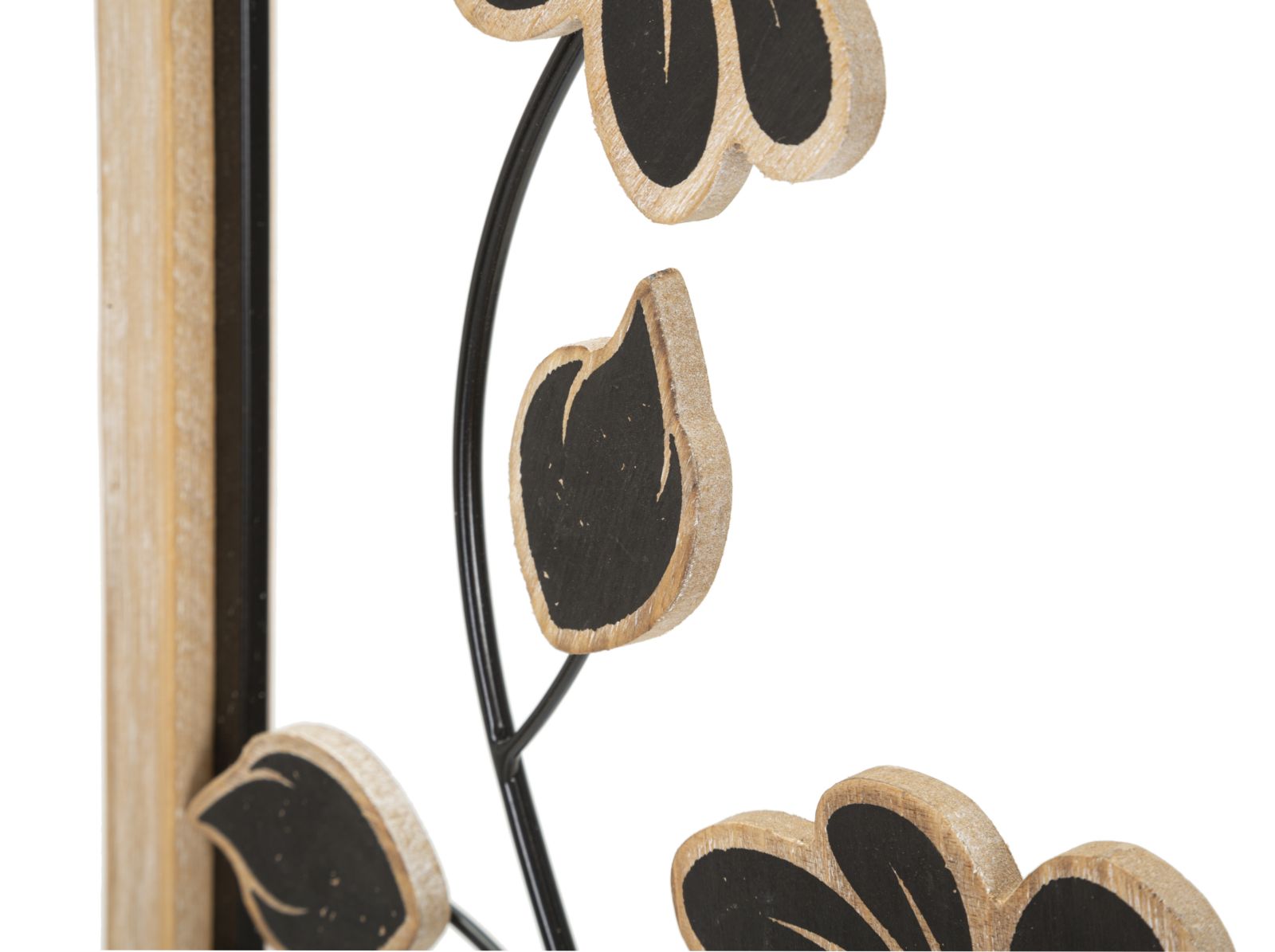 PANNELLO IN FERRO E LEGNO GIRISH -B- CM 30X2,5X60