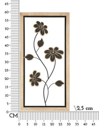 PANNELLO IN FERRO E LEGNO GIRISH -B- CM 30X2,5X60