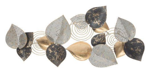 PANNELLO IN FERRO HALF LEAF -A- CM 97X5,5X43