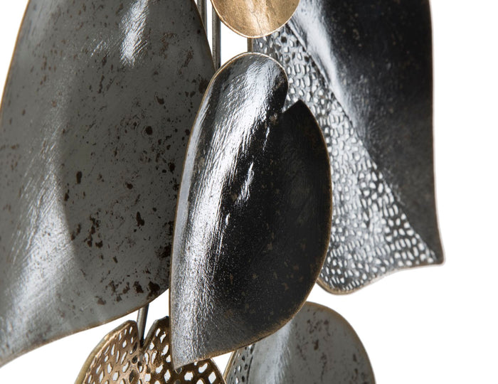 PANNELLO IN FERRO HALF LEAF -B- CM 62,5X5,5X40