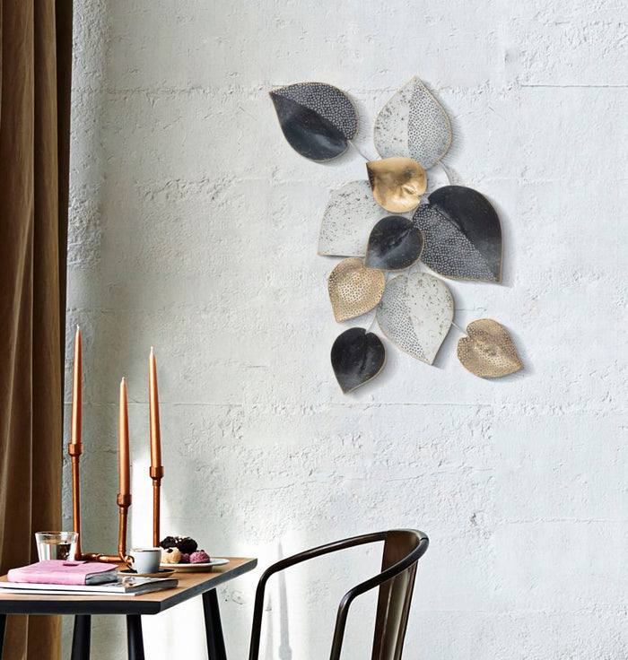 PANNELLO IN FERRO HALF LEAF -B- CM 62,5X5,5X40