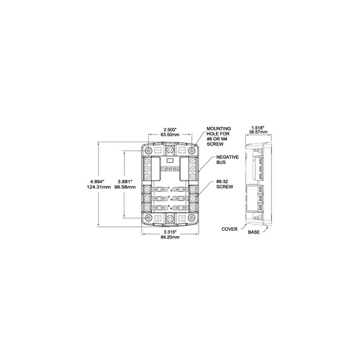 PANNELLO PORTAFUS. ST BLADE 6+MASSA