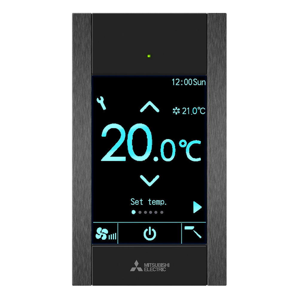Comando Remoto Mitsubishi Electric PRISMA PAR-CT01MAA-PB Nero