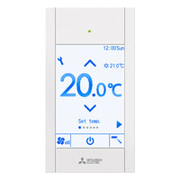 Comando Remoto Mitsubishi Electric PRISMA PAR-CT01MAA-SB Bianco codice 315706