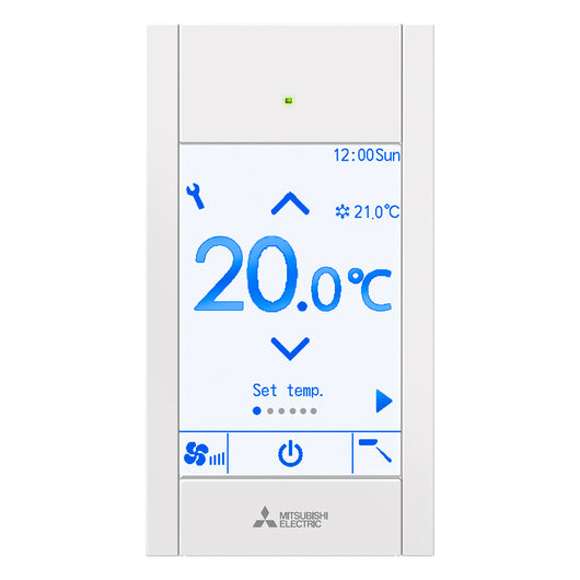 Comando Remoto Mitsubishi Electric PRISMA PAR-CT01MAA-SB Bianco codice 315706