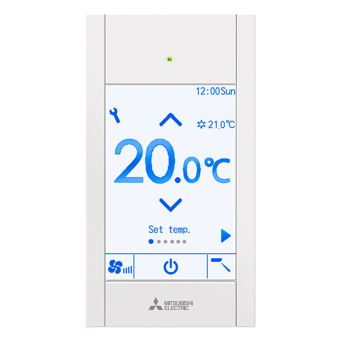 Comando Remoto Mitsubishi Electric PRISMA PAR-CT01MAA-SB Bianco codice 315706