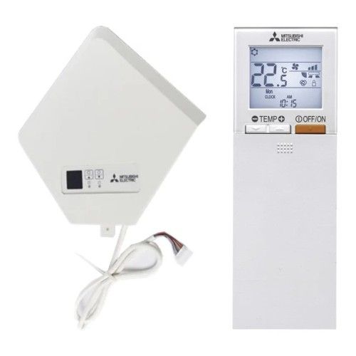 Telecomando a Infrarossi Mitsubishi Electric PAR-SL101A-E con Ricevitore Angolare PAR-SE9FA-E per Cassette PLA-EA