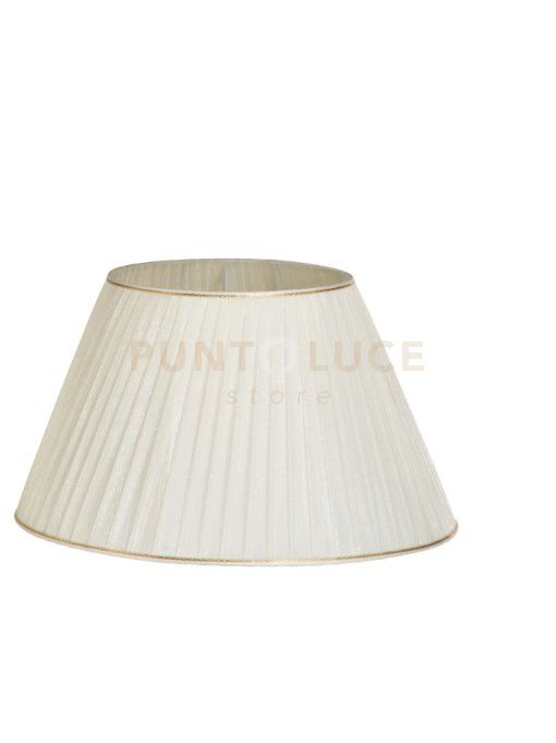 PARALUME 3811 DM.45CM AVORIO E ORO ATTACCO E27